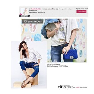 Curi gaya kasual Jennifer Bachdim dengan fitur "Buy Similar" di www.clozette.co.id, yuk. Selamat mencoba! 
#ClozetteID #Buysimilar #ClozetteShoppe