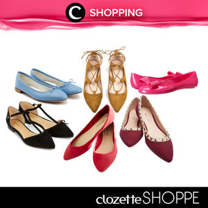 "A woman with a good shoes is never ugly," - Coco Chanel. Clozetters, belanja flatshoes baru yuk untuk persiapan Lebaran. Belanja flatshoes di bawah 300K dari berbagai ecommerce site ternama via ‪#‎ClozetteSHOPPE‬!   http://bit.ly/shopprettyflatshoes