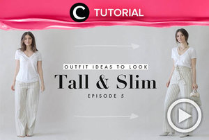 How to look taller and slimmer for petite body: https://bit.ly/3mMM9eN. Video ini di-share kembali oleh Clozetter @salsawibowo. Intip juga tutorial lainnya di Tutorial Section.
