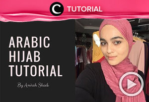  Arabic Hijab/Shawl Tutorial in 2 minutes http://bit.ly/2HnQwIM. Video ini di-share kembali oleh Clozetter: @kyriaa. Cek Tutorial Updates lainnya pada Tutorial Section.