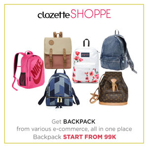 Meskipun membawa banyak barang, kamu tetap bisa tampil stylish dan keren dengan menggunakan backpack. Pilih dan belanja backpack yang sesuai kebutuhan dan style-mu di #ClozetteSHOPPE.
http://bit.ly/23tbLlL