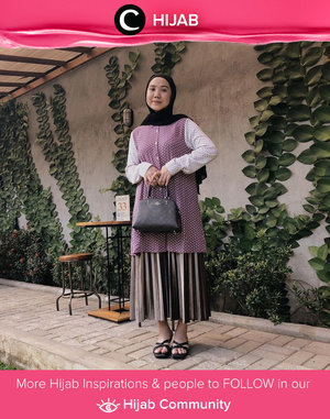 Clozetter @nabilaaz selalu tampil chic dengan balutan warna yang sejuk di mata. Simak inspirasi gaya Hijab dari para Clozetters hari ini di Hijab Community. Yuk, share juga gaya hijab andalan kamu.