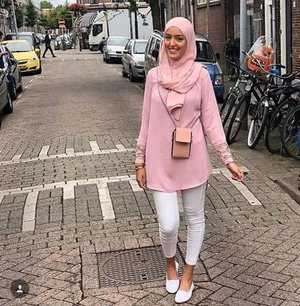 Street hijab style in summer – Just Trendy Girls