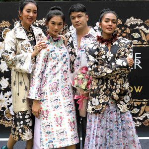 Make Over X Tities Sapoetra Untuk Paris Fashion Show 