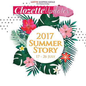 Lotte Shopping Avenue sedang mengadakan 2017 Summer Story event yang menguntungkan! Penasaran? Cek premium section di aplikasi Clozette Indonesia.