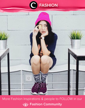 Steal the look! Add beanie hat with bold color, socks, and sneaker to coloring your weekend. Simak juga Fashion Update ala clozetters lainnya hari ini di Fashion Community. Image shared by Clozetter: rhymaps. Yuk, share outfit favorit kamu bersama Clozette.