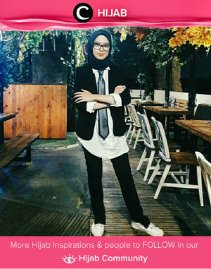 Smart and casual outfit for this weekend by Clozette Ambassador Ina. Simak inspirasi gaya Hijab dari para Clozetters hari ini di Hijab Community. Image shared by Clozette Ambassador: Inalathifahs. Yuk, share juga gaya hijab andalan kamu bersama Clozette.