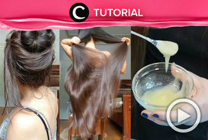 Bermasalah dengan rambut rontok? Intip cara mengatasinya di: http://bit.ly/2MKdiyz . Video ini di-share kembali oleh Clozetter @kyriaa. Jangan lupa lihat juga tutorial lainnya di Tutorial Section.