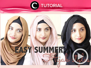 Gaya hijab apa sih yang paling pas untuk di musim panas? Yuk, intip tutorialnya dalam video berikut http://bit.ly/2vYOqwG. Video ini di-share kembali oleh Clozetter: @saniaalatas. Cek Tutorial Updates lainnya pada Tutorial Section.