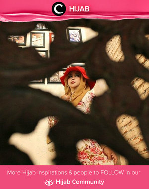  Hijabi kawaii inspiration: flower dress, mustard hijab, and the red hat. Simak inspirasi gaya Hijab dari para Clozetters hari ini di Hijab Community. Image shared by Clozetter: @heztyharajuku. Yuk, share juga gaya hijab andalan kamu 