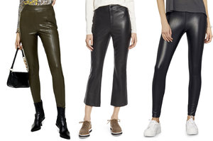 The best vegan leather pants to add some animal-friendly edginess to your fall wardrobe