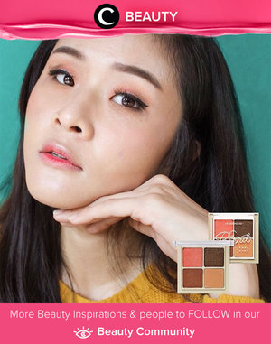 Korean makeup look using Blend For Eyes (Blooming Coral Palette) from Etude House. Would you like to try? Simak Beauty Updates ala clozetters lainnya hari ini di Beauty Community. Image shared by Clozetter: @desiamalia. Yuk, share beauty product andalan kamu.