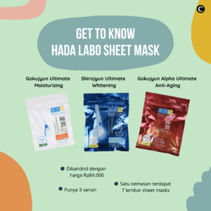 Rekomendasi kita untuk slow Sunday pampering adalah the new Hada Labo sheet mask! Siapa sih yang nggak kenal dengan brand ikonik asal Jepang ini. Yes, awal Oktober kemarin mereka baru aja merilis varian sheet mask yang di dalam kemasannya itu ada 7 lembar sheet mask! Jadi lebih minim sampah kemasan juga, nih.
.
Jangan lupa sesuaikan sama kebutuhan kulit kamu, ya. Kira-kira kamu paling cocok pakai yang mana?
.
#ClozetteID #ClozetteIDCoolJapan #ClozetteXCoolJapan #sunscreen #skincare