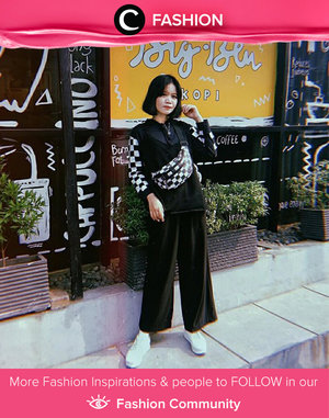  Monochrome ginghamoutfit becomes your throw-on-and-go separate made for long days. Simak Fashion Update ala clozetters lainnya hari ini di Fashion Community. Image shared by Clozetter: @mndalicious. Yuk, share outfit favorit kamu bersama Clozette.