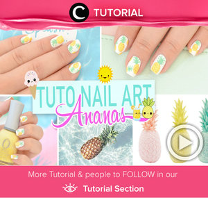 Do you like tropical fruit? Pineapple nails are just great for the summer. See the tutorial http://bit.ly/2a1IIyn. Video shared by Clozetter: kyriaa. Simak Tutorial Nails Update lainnya hari ini, di sini http://bit.ly/tutorialnails. Lihat tutorial lainnya di Tutorial Section. 