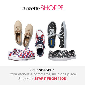 Girlish yet boyish at the same time? Wear sneakers!  Belanja sneakers favorit dari berbagai e-commerce site MULAI DARI 120K via #ClozetteSHOPPE!   http://bit.ly/thelovesneakers