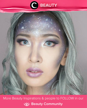 Galaxy Queen makeup by Clozetter Stella. Simak Beauty Updates ala clozetters lainnya hari ini di Beauty Community. Image shared by Clozetter: stellajulian. Yuk, share beauty product andalan kamu bersama Clozette.