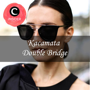 Halau terik dengan kacamata double bridge penuh aksi yang sedang tren saat ini! Femina merekomendasikan sederetan koleksinya untuk kamu di http://bit.ly/1MZYbh5. Untuk tips fashion lainnya, kamu bisa klik langsung di: http://bit.ly/ClozetteInsider