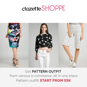 Clozetters, motif apa yang jadi favoritmu? Stripes, floral, tribal, polkadot ataukah abstrak? Belanja outfit motif yang sesuai dengan gayamu dari berbagai ecommerce site MULAI 55K di #ClozetteSHOPPE!  http://bit.ly/29GaXnA