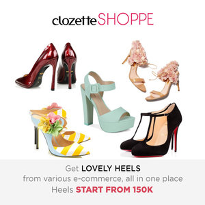 High heels selalu jadi fashion essentials yang wajib dimiliki wanita untuk tampil anggun dan modis. Belanja heels favorit dari berbagai ecommerce site MULAI 150K via #ClozetteSHOPPE! 
http://bit.ly/2hsGHRV