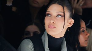 Bella Hadid Just Made Your Grandpa’s Argyle Sweater Look Cool AF