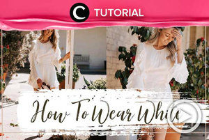 Styling baju putih yang tetap terkesan stylish gimana, ya? Coba lihat tipsnya di: http://bit.ly/2IWAPuJ. Video ini di-share kembali oleh Clozetter @Shafirasyahnaz. Intip juga tutorial lainnya di Tutorial Section.