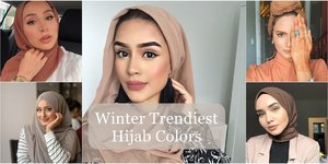 Trendy Winter Hijab Colors - Hijab Fashion Inspiration