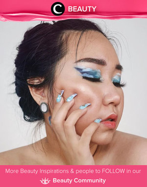 Matching nails and eye makeup by Clozetter @beatricenathania. Simak Beauty Update ala clozetters lainnya hari ini di Beauty Community. Yuk, share produk favorit dan makeup look kamu bersama Clozette.