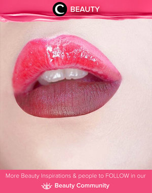 Lips of the day. Inspired by Tokyo Ghoul. Simak Beauty Updates ala clozetters lainnya hari ini di Beauty Community. Image shared by Star Clozetter @radenayu. Yuk, share beauty product andalan kamu.
