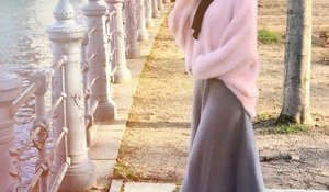 How to Wear Skirt with Hijab in winter - Girls Hijab Style & Hijab Fashion Ideas