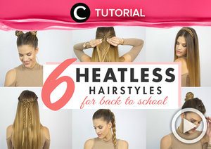 Contek 6 gaya rambut untuk sehari-hari yang bisa kamu lakukan tanpa flat/curly iron http://bit.ly/2n412e7. Video ini di-share kembali oleh Clozetter: @kamiliasari. Cek Tutorial Updates lainnya pada Tutorial Section.