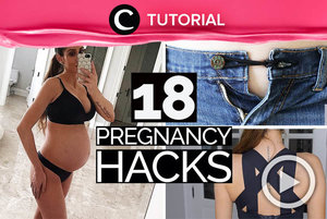 Bumil, intip 18 fashion hacks untuk tetap nyaman berpakaian ketika hamil di: http://bit.ly/2UeXF83. Video ini di-share kembali oleh Clozetter @salsawibowo. Lihat juga tutorial lainnya di Tutorial Section.