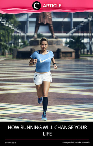 Simak bagaimana Veronica Dian berhasil meninggalkan pola hidup tidak sehatnya dan menjadi wanita yang menyenangi olahraga lari di artikel ini http://bit.ly/2990ZYA. Simak juga artikel menarik lainnya di http://bit.ly/ClozetteInsider