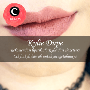 Ingin tampil seperti Kylie Jenner? Kamu harus cek lipstik dengan warna ala Kylie rekomendasi clozetters di sini http://bit.ly/1OnpDpu. Atau cek juga kurasi dengan tema lainnya di sini http://bit.ly/1M5lzbK.