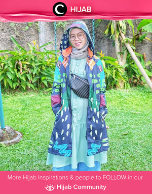 Another best street style inspiration for hijaber. Simak inspirasi gaya Hijab dari para Clozetters hari ini di Hijab Community. Image shared by Clozetter: @ratnajuni. Yuk, share juga gaya hijab andalan kamu