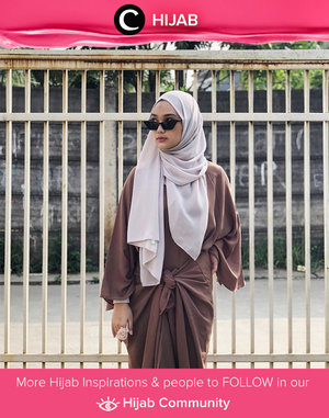 Brownie never goes wrong. Simak inspirasi gaya Hijab dari para Clozetters hari ini di Hijab Community. Image shared by Clozetter: @imeldaaf. Yuk, share juga gaya hijab andalan kamu