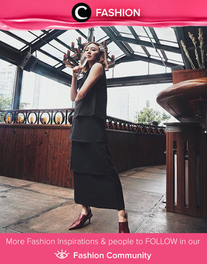 Elegant black dress rocked by Clozette Ambassador @vicisienna. And the heels are such an attention stealer! Simak Fashion Update ala clozetters lainnya hari ini di Fashion Community. Yuk, share outfit favorit kamu bersama Clozette.
