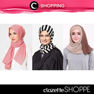 Pashmina menjadi fashion essentials untuk Hijabers. Di antara pashmina motif, instant shawl, two tone, ima scarf, dan ima denim, manakah yang jadi pashmina favoritmu? Belanja pashmina yuk di #ClozetteSHOPPE!  http://bit.ly/1XtEBNY