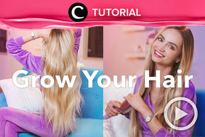 Ingin rambutmu lebih panjang dan sehat? Yuk, cek tipsnya di: https://bit.ly/2V5bDIM. Video ini di-share kembali oleh Clozetter @salsawibowo. Lihat juga tutorial lainnya di Tutorial Section.