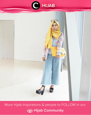 Clozetter Rizuna can't stop wearing colorful outfits. What do you think, Clozetters? Simak inspirasi gaya Hijab dari para Clozetters hari ini di Hijab Community. Image shared by Clozetter: @rizunaswon. Yuk, share juga gaya hijab andalan kamu 