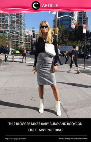 Blogger & stylst Pernille Teisbaek tetap stylish dalam balutan fashion yang menunjukkan baby bump-nya. Baca selengkapnya di http://bit.ly/2jt5buB. Simak juga artikel menarik lainnya di Article Section pada Clozette App.
