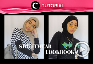 Tampil dengan gaya street style juga bisa diaptasi oleh kamu yang menggunakan hijab. Lihat inspirasinya di: https://bit.ly/2XxV9KV. Video ini di-share kembali oleh Clozetter @saniaalatas. Lihat juga tutorial lainnya yang ada di Tutorial Section.