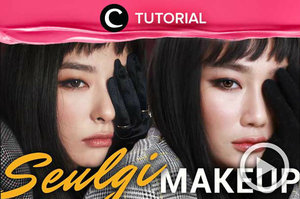 Personel girl band asal Korea Red Velvet ini terkenal akan monolid-nya. Tertarik mengikuti gaya makeup Seulgi? Coba lihat tutorialnya di: http://bit.ly/2JEihlE. Video ini di-share kembali oleh Clozetter @Kamiliasari. Lihat juga tutorial updates lainnya di Tutorial Section.