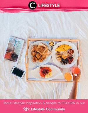 Sedang cari hotel yang bisa memanjakanmu dengan "breakfast in bed"-nya? Kunjungi Mercure Ancol saja seperti Clozetter @ceritaeka. Tak hanya enak, pilihan menu sarapannya juga banyak, lho. Simak Lifestyle Updates ala clozetters lainnya hari ini di Lifestyle Community. Yuk, share juga momen favoritmu. 