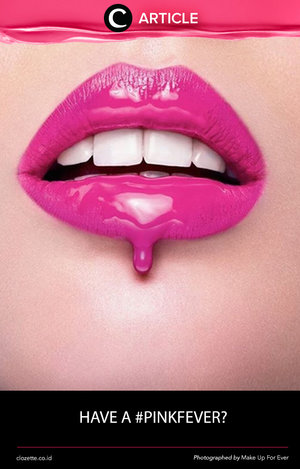 Makeup Forever mengeluarkan koleksi produk yang terbatas yaitu #pinkfever. Penasaran? Simak ulasannya di http://bit.ly/29OcI32. Simak juga artikel menarik lainnya di http://bit.ly/ClozetteInsider
