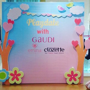 Are you ready girls?!! Let's playdate with @gaudi_clothing @eminacosmetics and clozette. #clozetteid #emina #gaudi #playdate