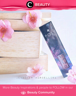 Kandungan vit. E dan vegan formula dalam lipstik matte terbaru dari POSY membantu merawat dan menutrisi bibir agar tetap sehat. Sudah mencobanya Clozetters? Simak Beauty Updates ala clozetters lainnya hari ini di Beauty Community. Image shared by Star Clozetter @jennifermarcellina. Yuk, share beauty product andalan kamu.