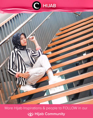 Good morning! Don't forget to keep in style during your breakfasting day! Simak inspirasi gaya Hijab dari para Clozetters hari ini di Hijab Community. Image shared by Clozetter @cicidesri. Yuk, share juga gaya hijab andalan kamu.  