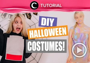 Halloween is just around the corner! Yuk, simak tutorial membuat kostum disini : http://bit.ly/2PmmtG1 Video ini di-share kembali oleh Clozetter: @ranialda. Cek Tutorial Updates lainnya pada Tutorial Section.
