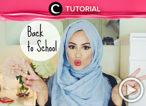 Let's try this Hijab School Style! http://bit.ly/1SmeEh7. Video ini di-share kembali oleh Clozetter: @kyriaa. Cek Tutorial Updates lainnya pada Tutorial Section.